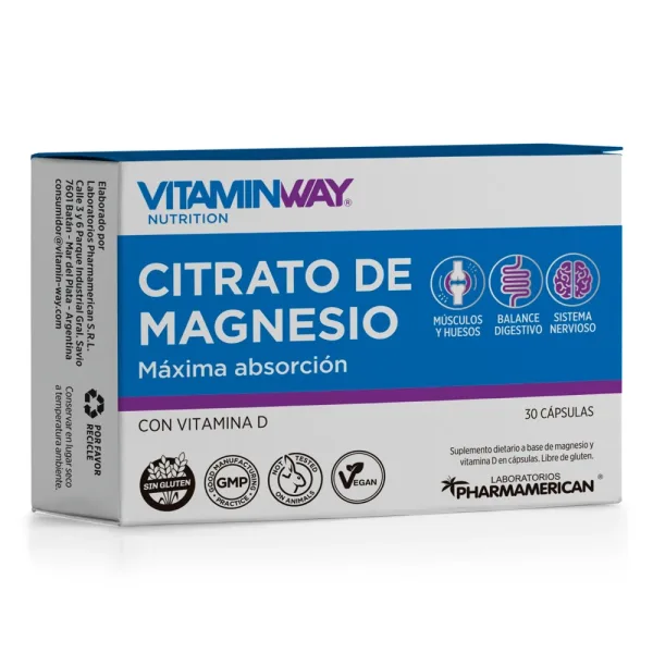 Citrato De Magnesio 420MG X30