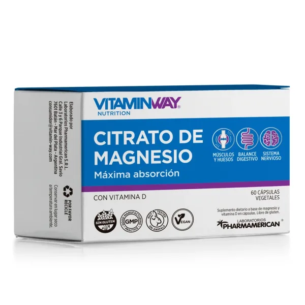 Citrato De Magnesio X60 X 420MG.