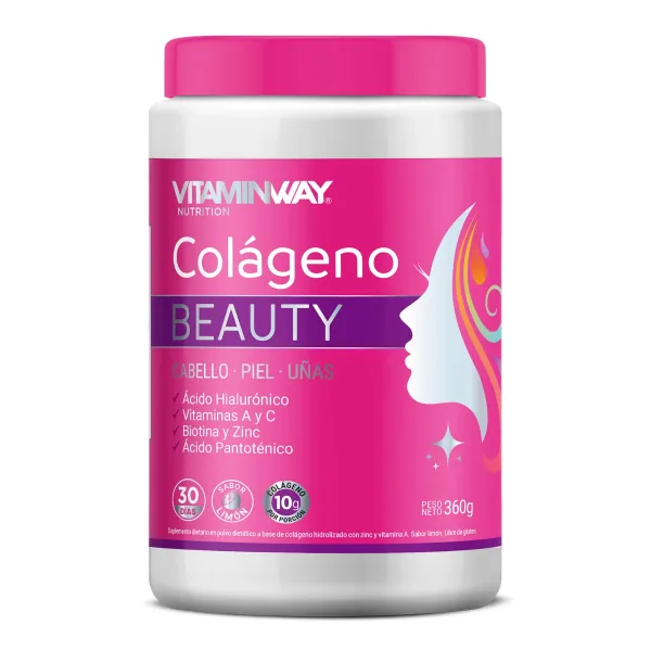 Colageno Beauty Frasco 360G Sabor Limón