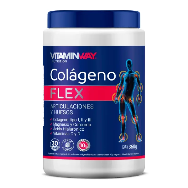 Colageno Flex Frasco 360G Sabor Limón