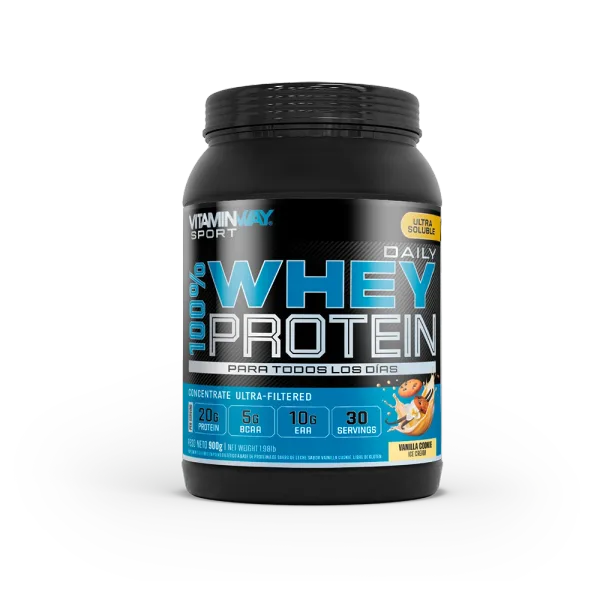 Daily 100% Whey Protein Sabor Vainilla 900GR