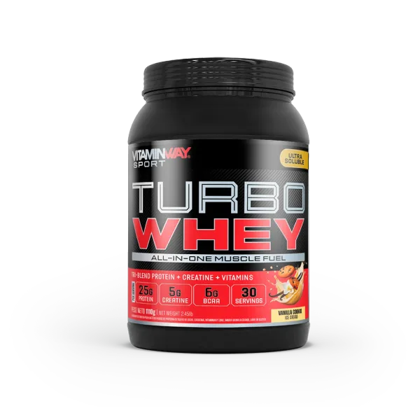 Turbo Whey Protein Sabor Vainilla 1100GR