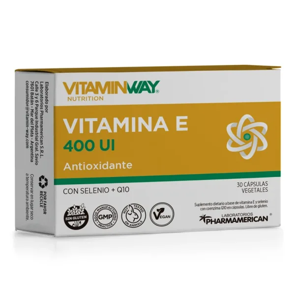 Vitamina E 400 UI X30