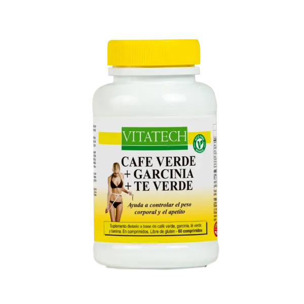 Vitatech Cafe Verde + Garcinia Cambogia + Te Verde x 60 Comprimidos