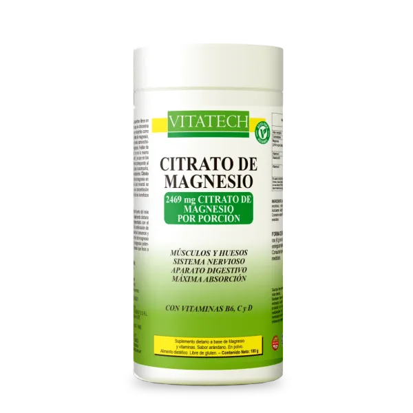 Vitatech Citrato de Magnesio x 180 gr
