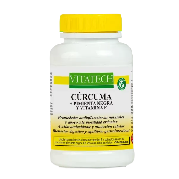 Vitatech Cúrcuma + Pimienta Negra