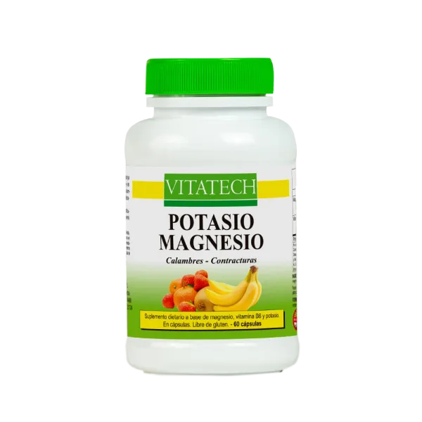 Vitatech Potasio - Magnesio x 60 cápsulas