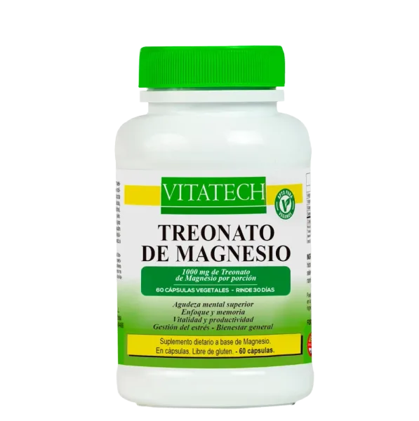 Vitatech Treonato de magnesio x 60 caps